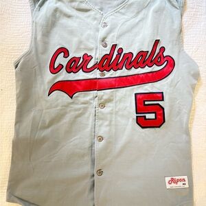 Vintage St. Louis Cardinals #5 Throwback jersey - Ripon Athletic USA Stan Musial